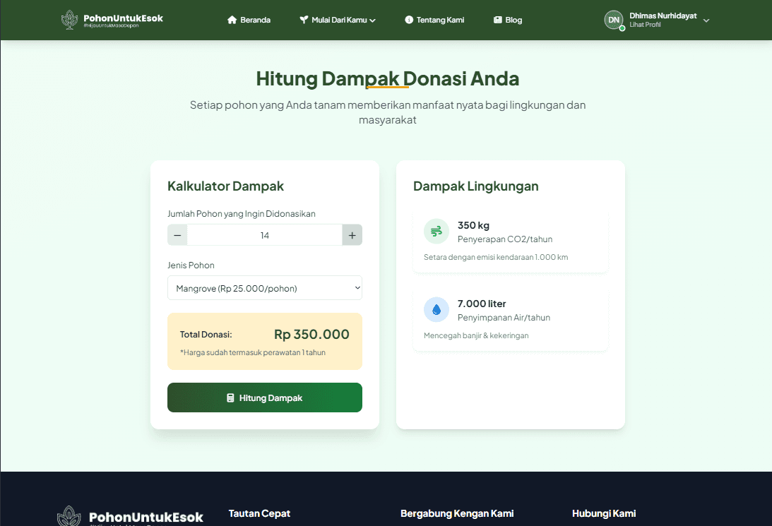 Pohon Untuk Esok screenshot 4