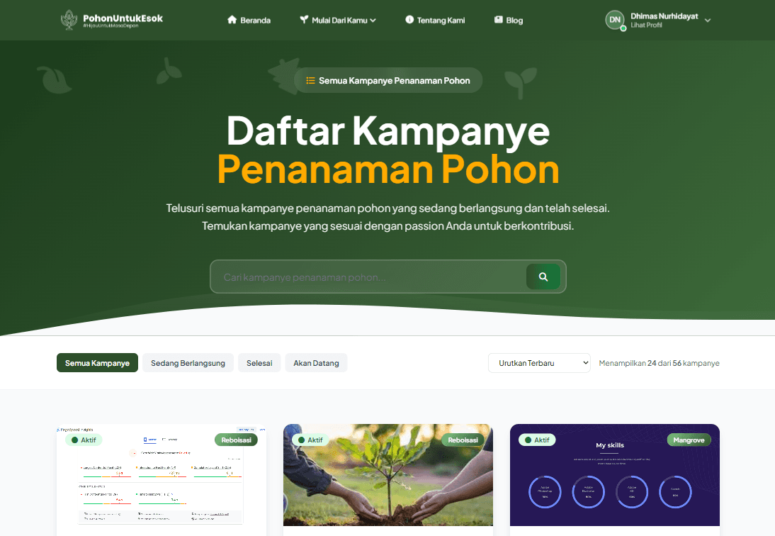Pohon Untuk Esok screenshot 5