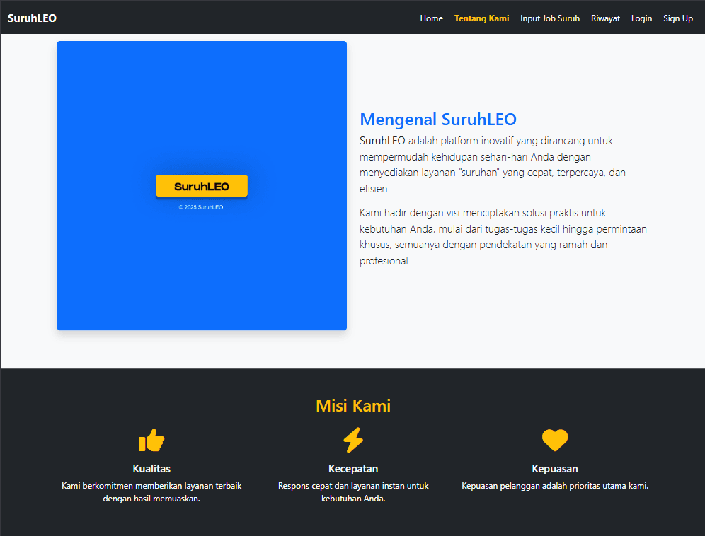 SuruhLeo V1 screenshot 1